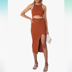 Cutout Midi Dress